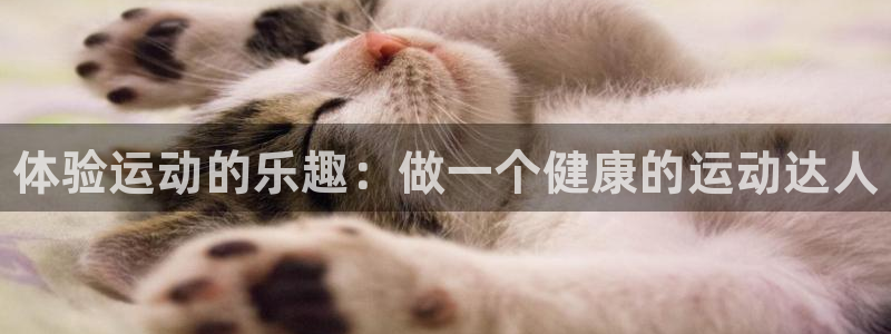 J9官网下载软件：体验运动的乐趣：做一个健康的运动达