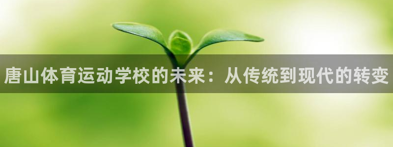 J9官方集团官网：唐山体育运动学校的未来：从传统到现