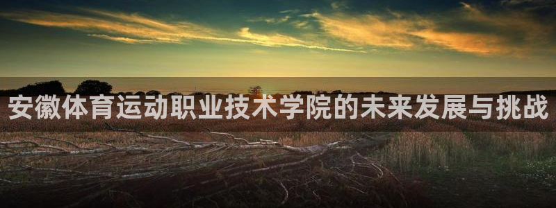 J9官网下载招商电话地址查询：安徽体育运动职业技术学院的未来